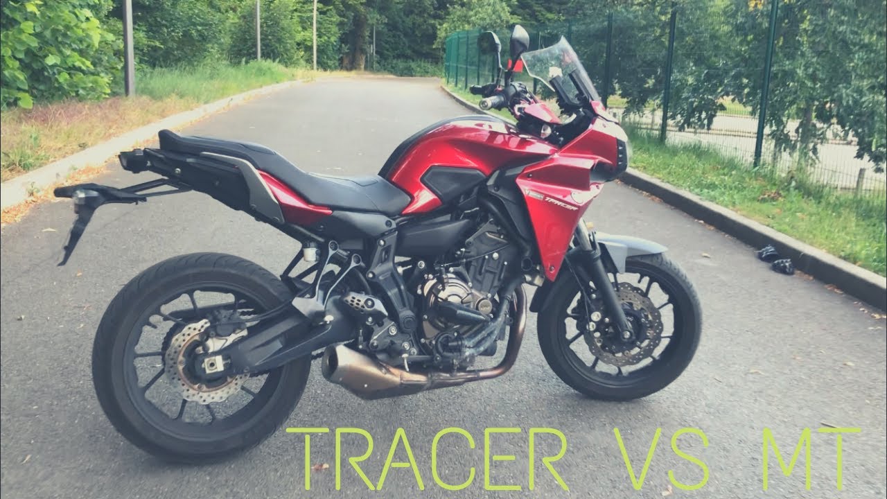 TRACER 700 vs MT07