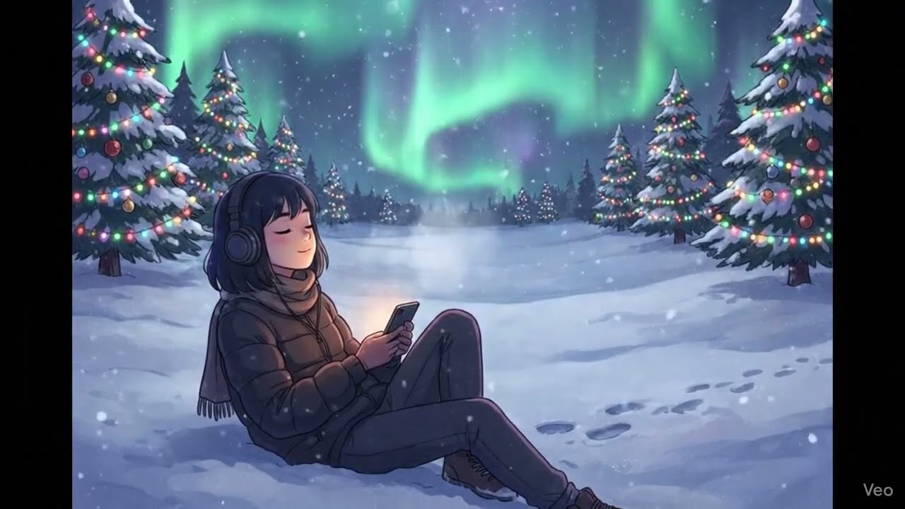 Snowfall Static — Christmas Lo Fi Nights with soft vocals