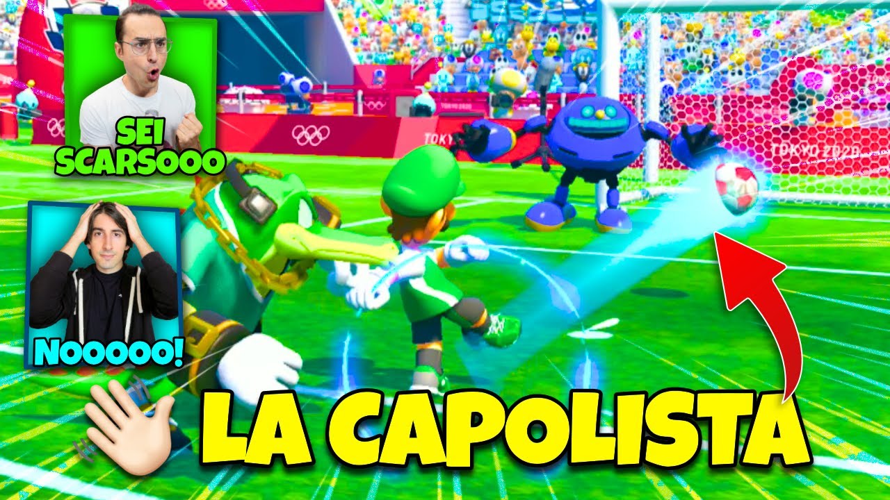 SONO TORNATE LE SFIDE! Gioseph vs Tuberanza a CALCIO su Mario e Sonic ai Giochi Olimpici ⚽🔥
