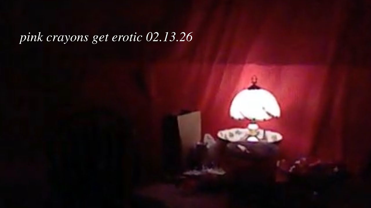 pink crayons did love songs in the living room