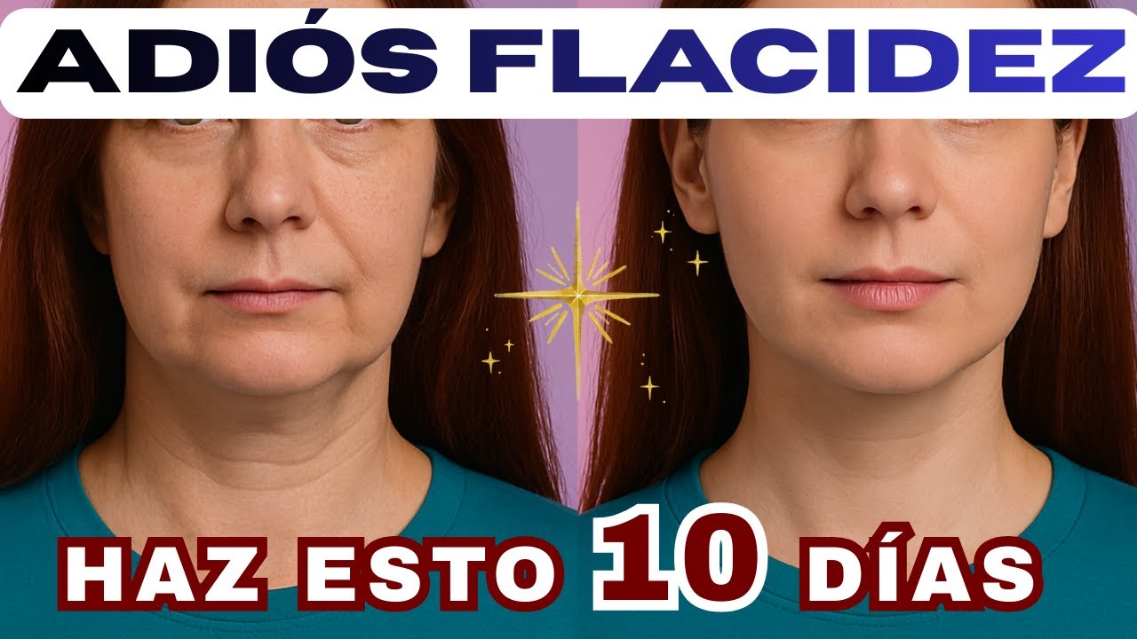 Lifting Facial COMPLETO en Casa ✨ ¡Elimina Flacidez Facial y Arrugas!