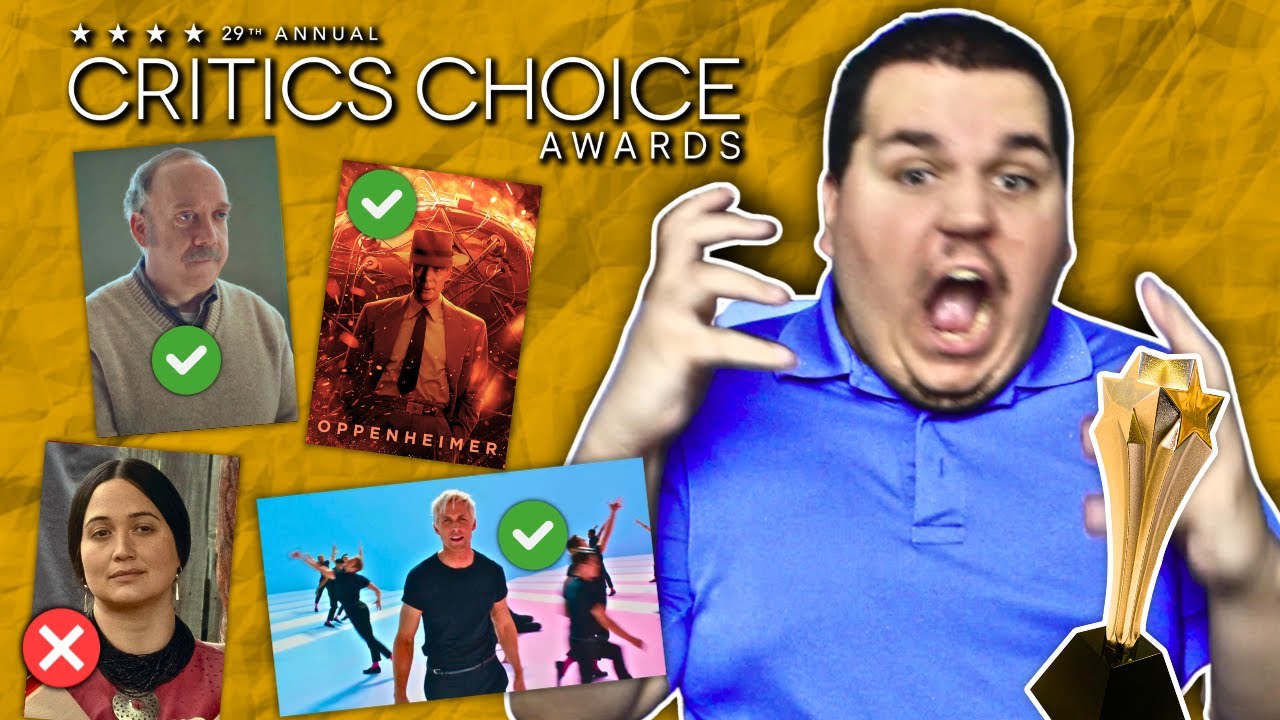 2024 Critics Choice Awards REACTION (OPPENHEIMER SWEEP)
