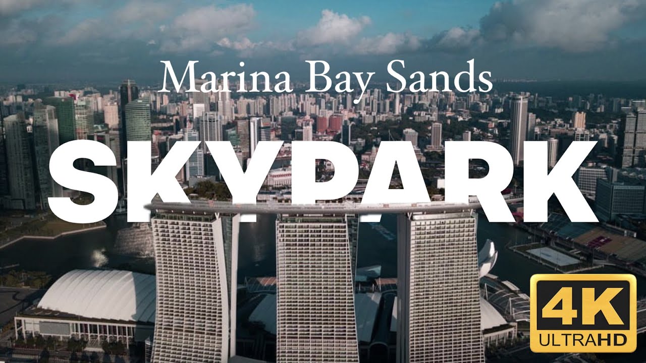 Marina Bay Sands SkyPark | Walking | Singapore [4K]
