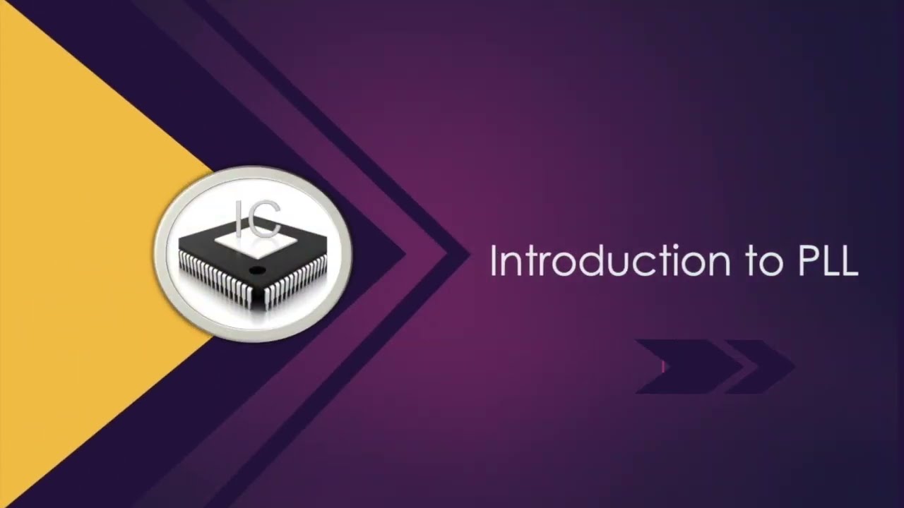 Introduction to Phase Locked Loop || PLL