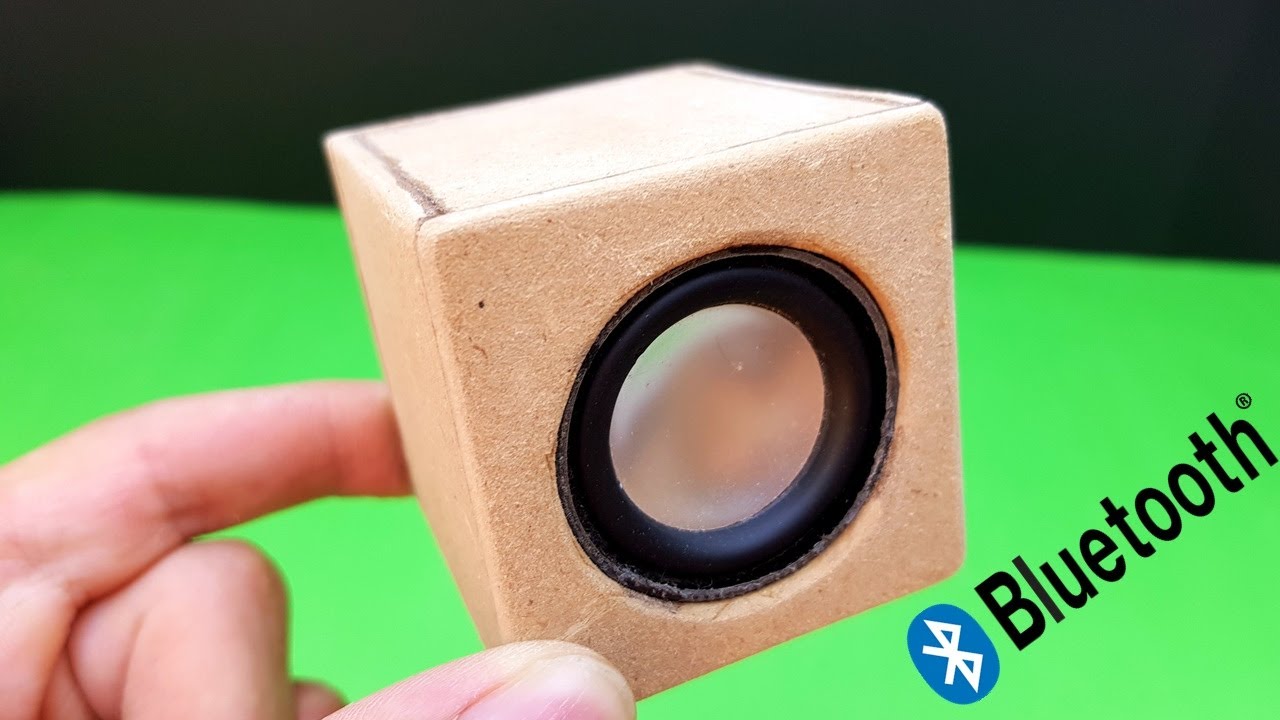 CÓMO HACER UN ALTAVOZ BLUETOOTH CASERO