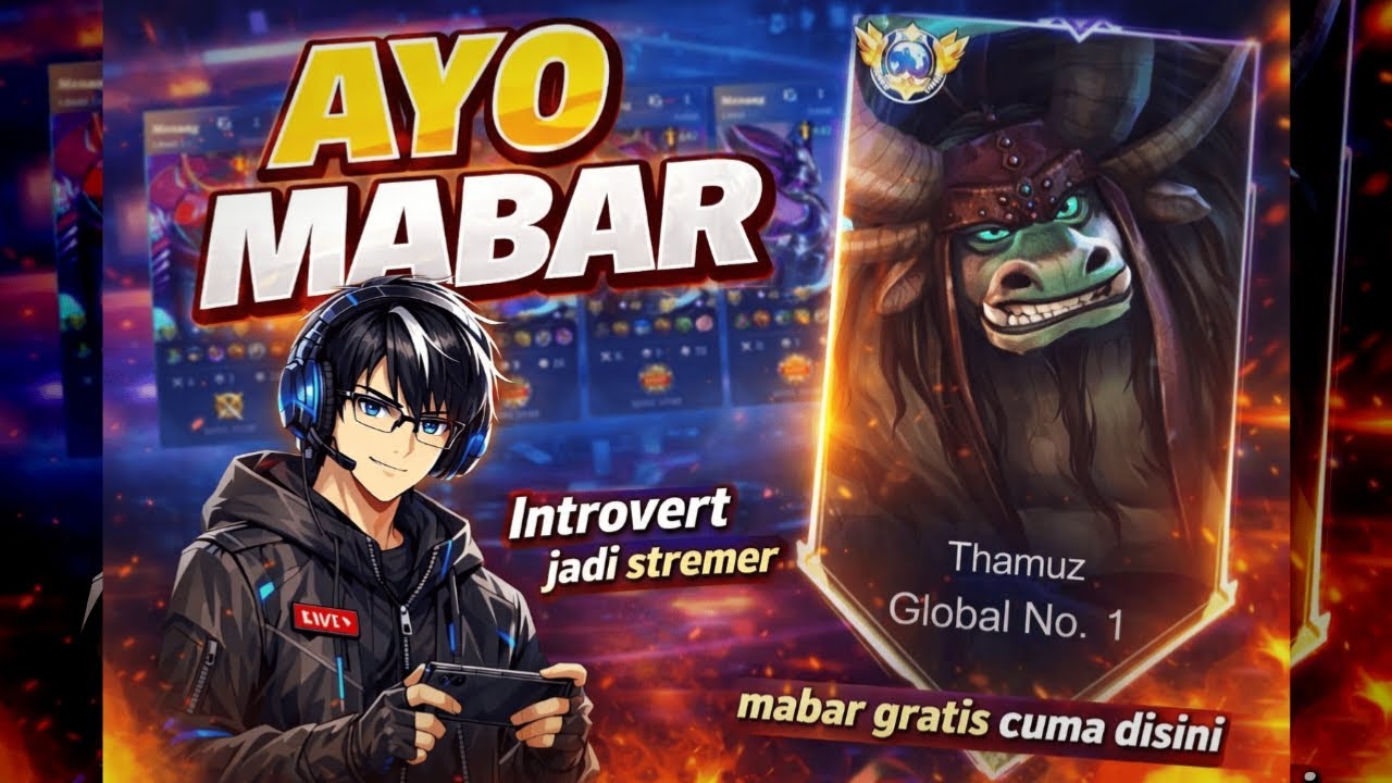 MLBB 🔴 Streamer Introvert | Chill Rank • Mabar? Gas!! #SHORTS #LIVESHORTS #mobilelegends #mlbb