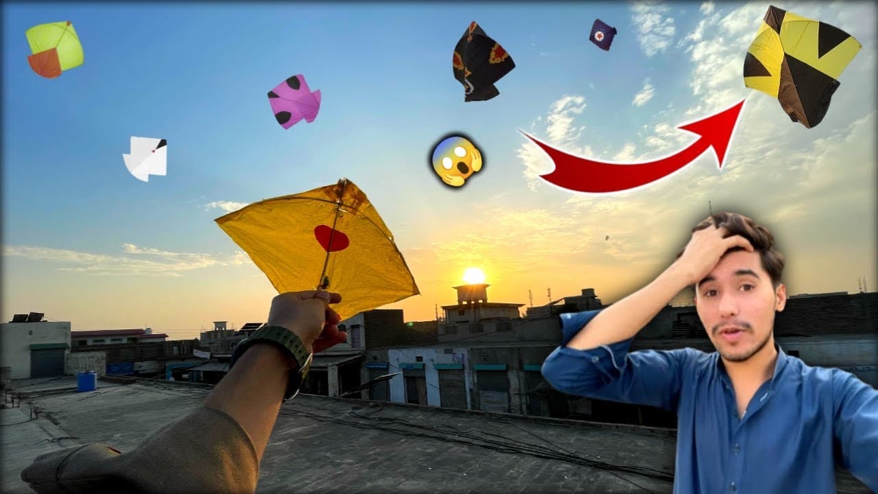 Big tawa kite flying😱 || Bachon ky reaction🫨 || Full on scenes🪁 || kite fighting scenes🔥 || pipa💯