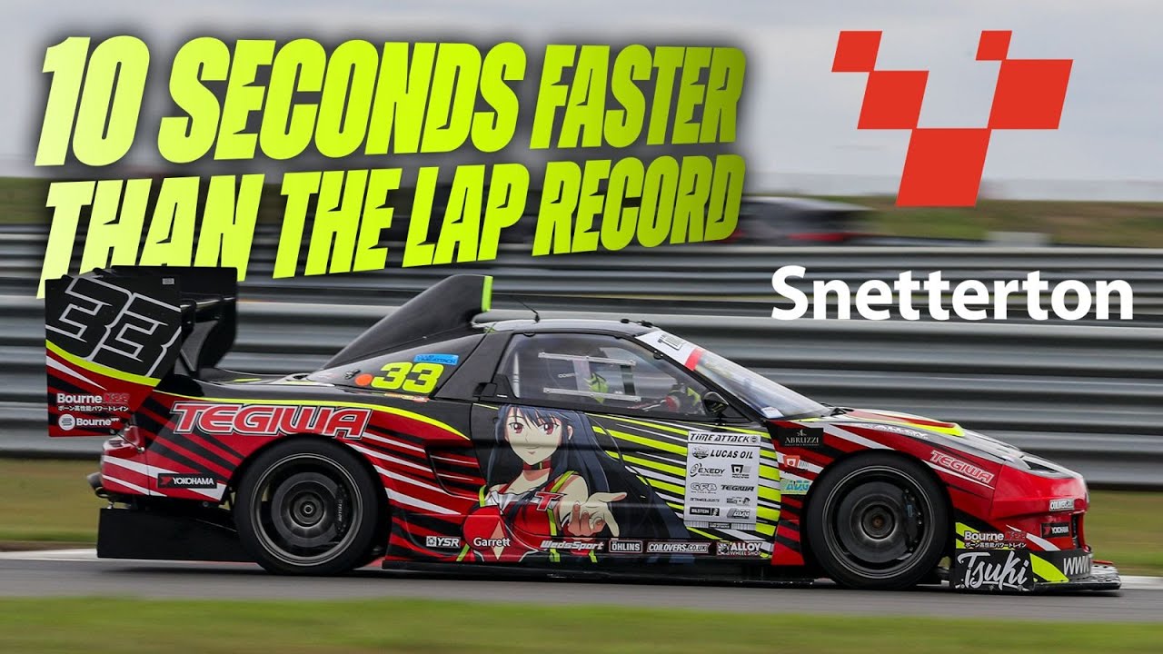We beat the Snetterton Pro Class lap record by 10 seconds! (ONBOARD TSUKI NSX & Race Day Vlog)
