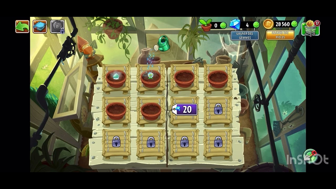 Plantes VS Zombie2 (partie 3)(2niveaux)