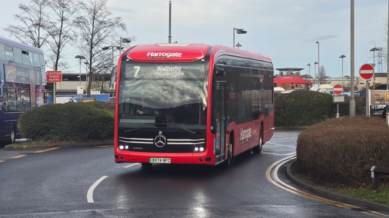 (Transdev Blazefield 1007 BF74NFC) On 7 To Wetherby And Harrogate