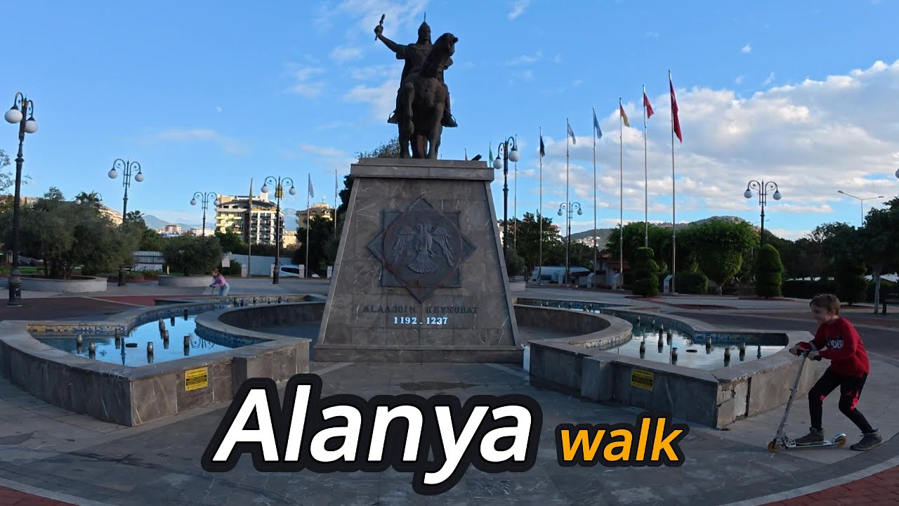 “Strolling Alanya on a Clouded Day”