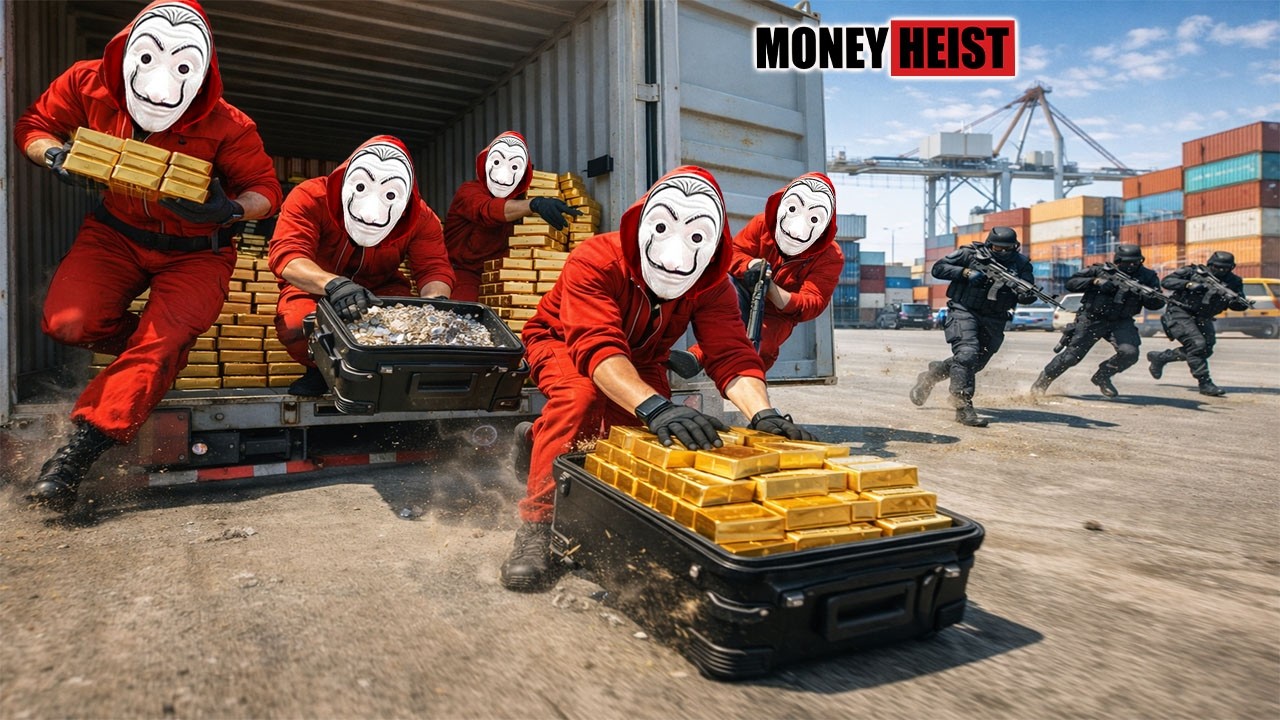 PARKOUR VS MONEY HEIST: Rogue breaks into police HQ to steal money vault | Epic POV