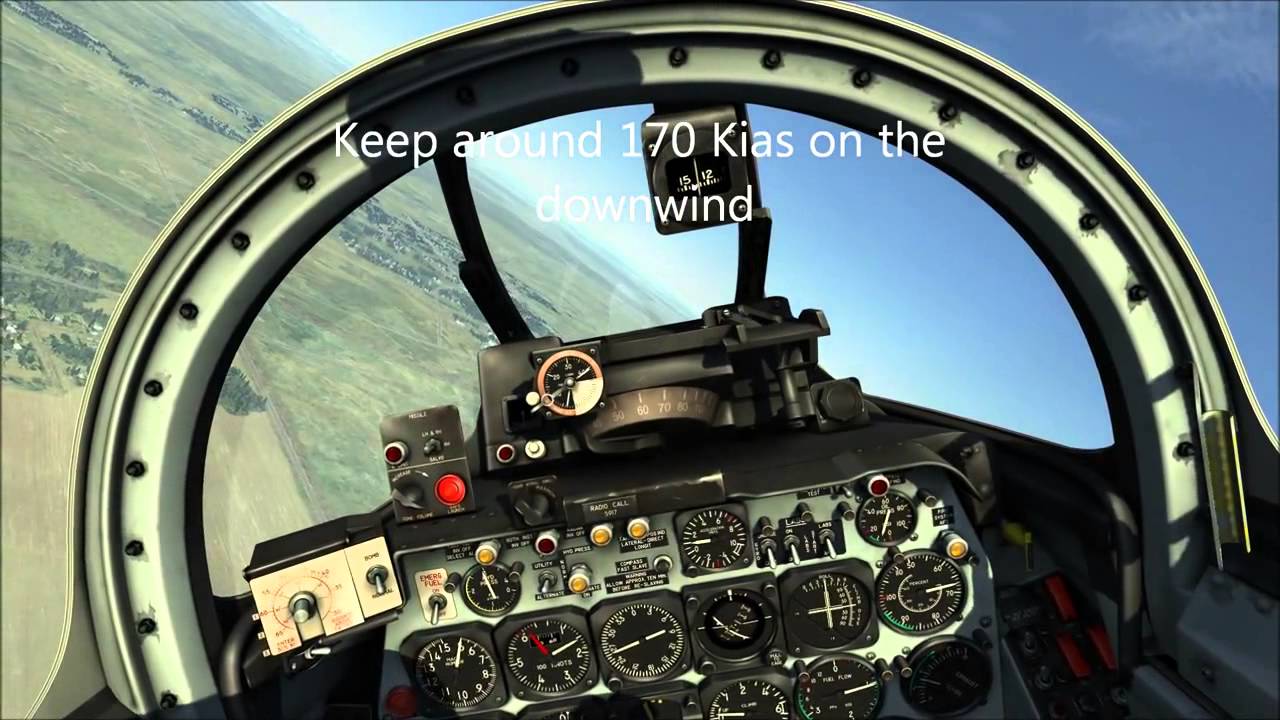 DCS: F-86F 35 Sabre: Take Off and Landing