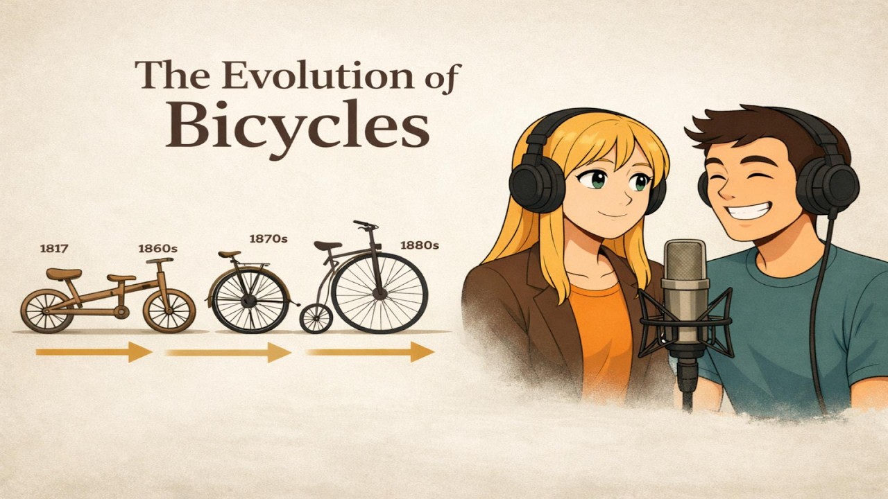 Luyện nghe tiếng Anh cho người mới bắt đầu, tiến bộ nhanh nhé! Level A2  bicycle.