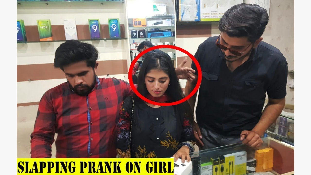 Slapping Prank On Girl | Part 8 | Pranks in Pakistan @Muhammadbinamjad007