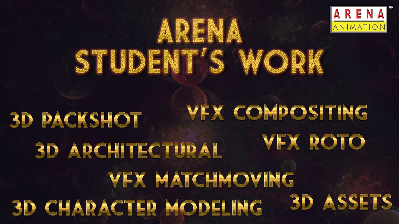 Arena Animation - Student Work | Character Animation | VFX Compositing | 3D Modelling | VFX Roto