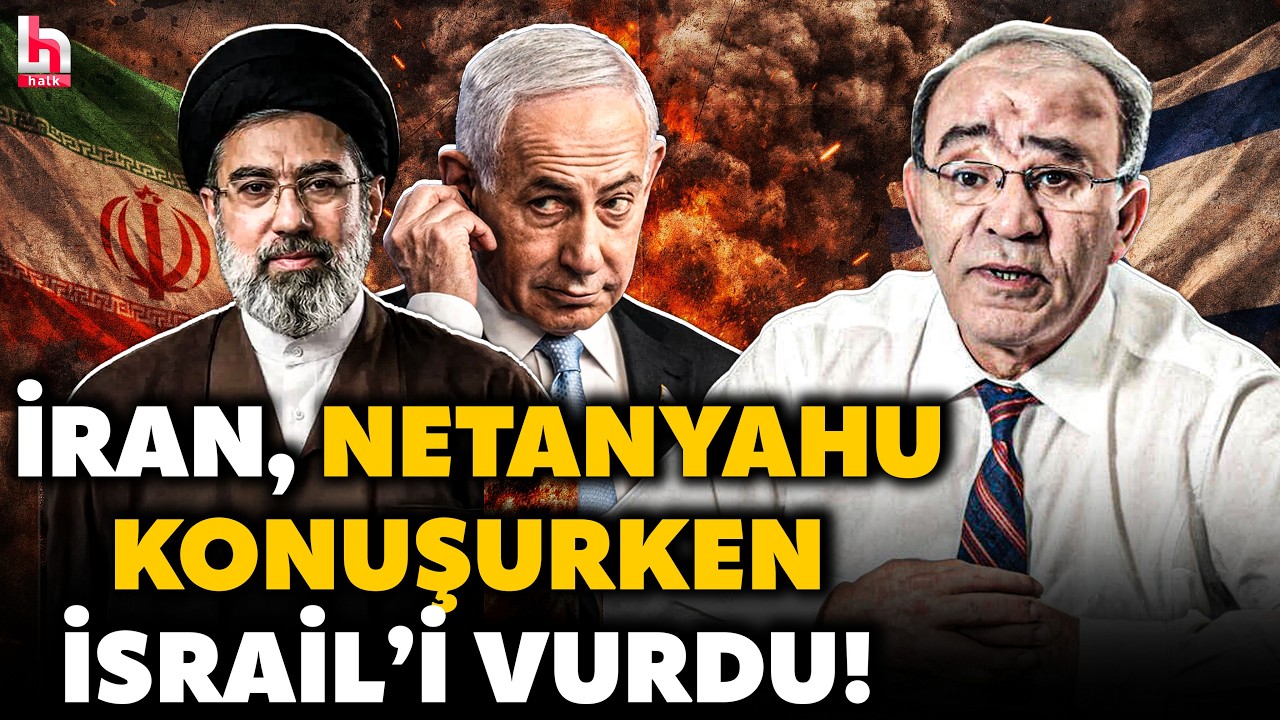 OK YAYDAN ÇIKTI! İran, Netanyahu'yu konuşurken İsrail'i vurdu! İntikam ateşi Orta Doğu’yu yutuyor!