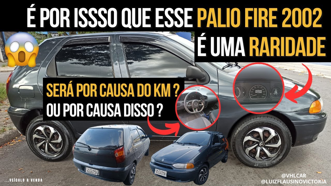 FIAT PALIO YOUNG 1.0 MPI FIRE 8V GASOLINA 4 PORTAS 2002 : BARATO, ECONÔMICO E INDESTRUTÍVEL?