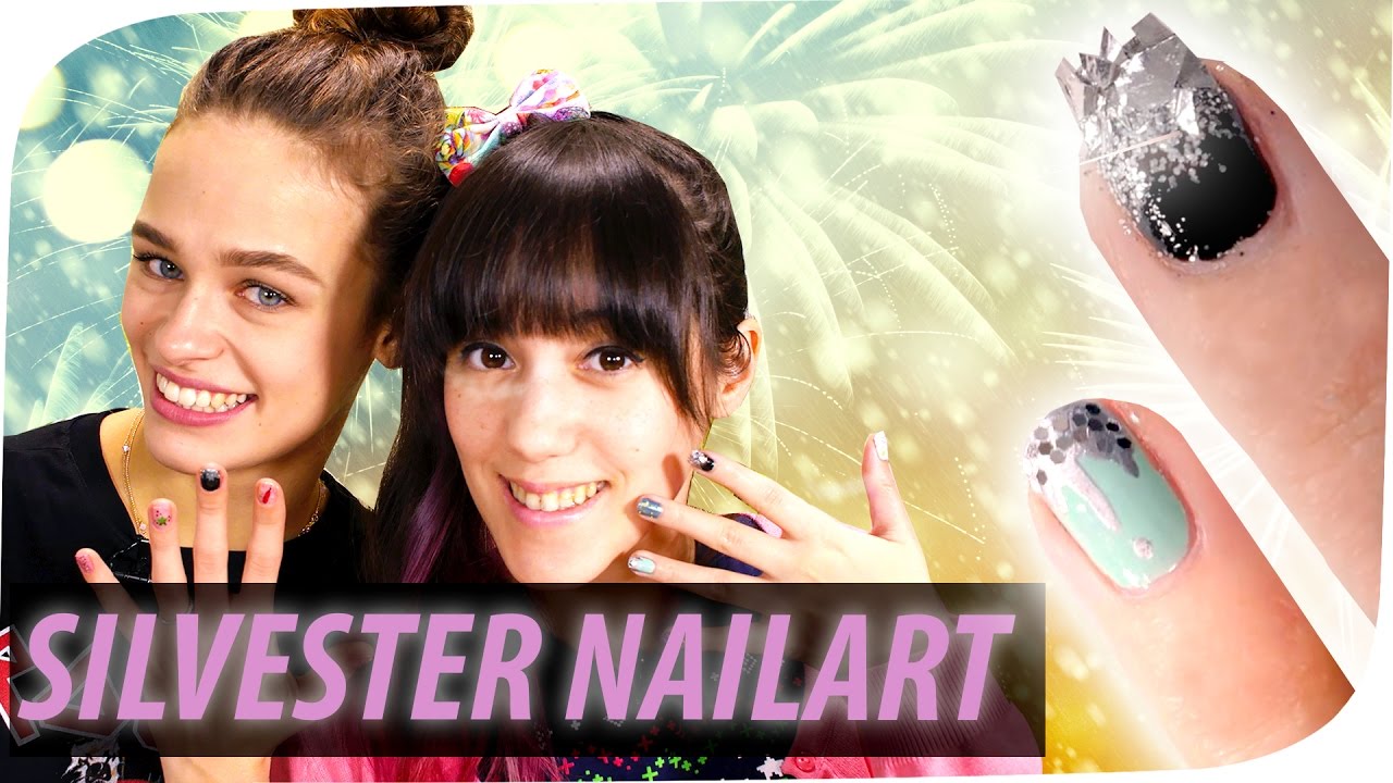 Silvester Nailart Challenge | AMissMelle & breedingunicorns | #flipbeauty