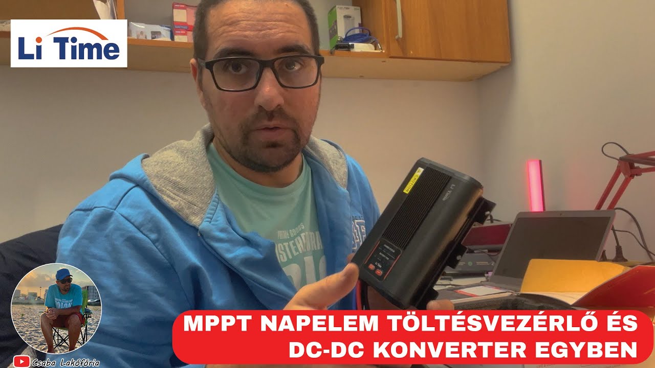 MPPT és DC-DC egyben - LiFePo4 akksihoz ez szükséges