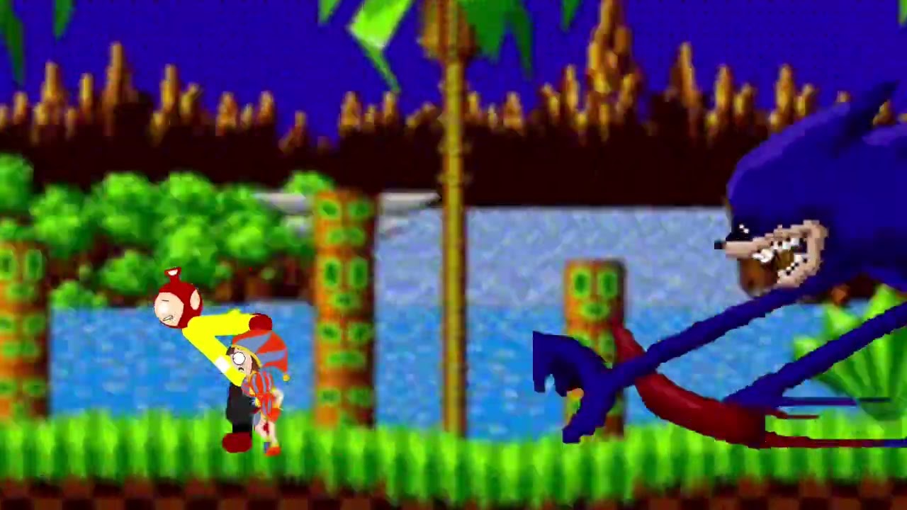 Kaizilla & Pomni in The Sonic Tapes (Reworked)