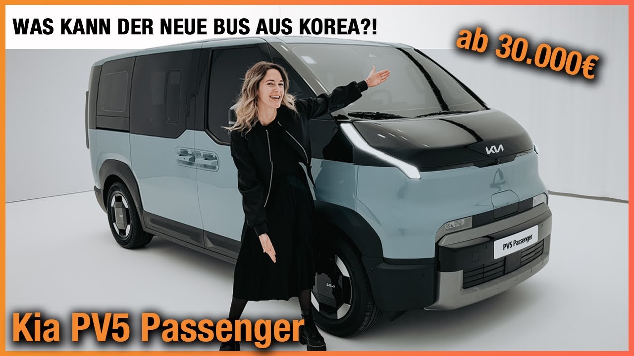 Kia PV5 Passenger (2025) Was kann der NEUE Allrounder Van ab 30.000€?! Review | Innenraum | Test
