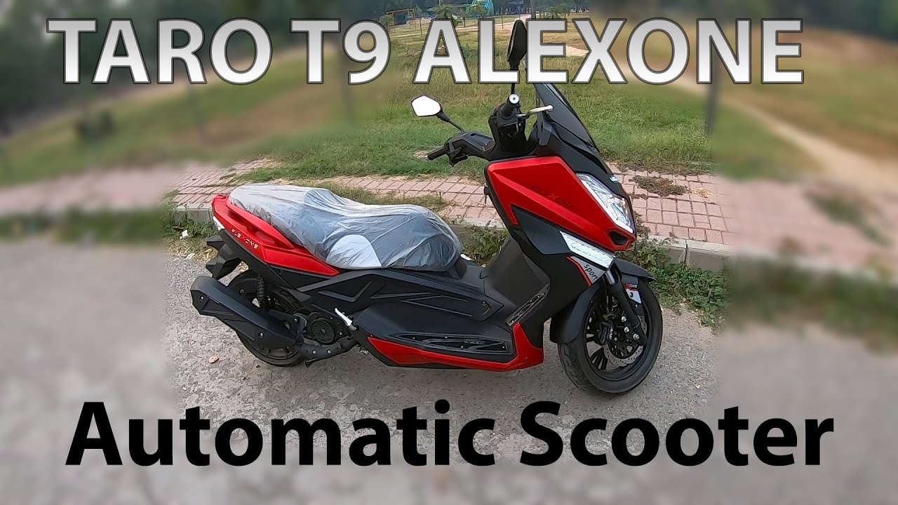 Taro T9 Alexone 150cc Automatic Scooter by Sigma Motorsports
