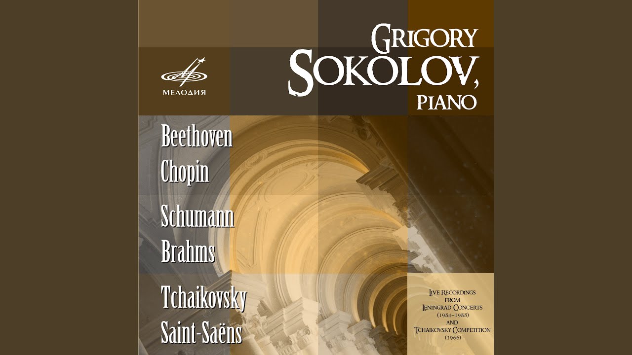 3 Intermezzi, Op. 117: No. 1 in E-Flat Major