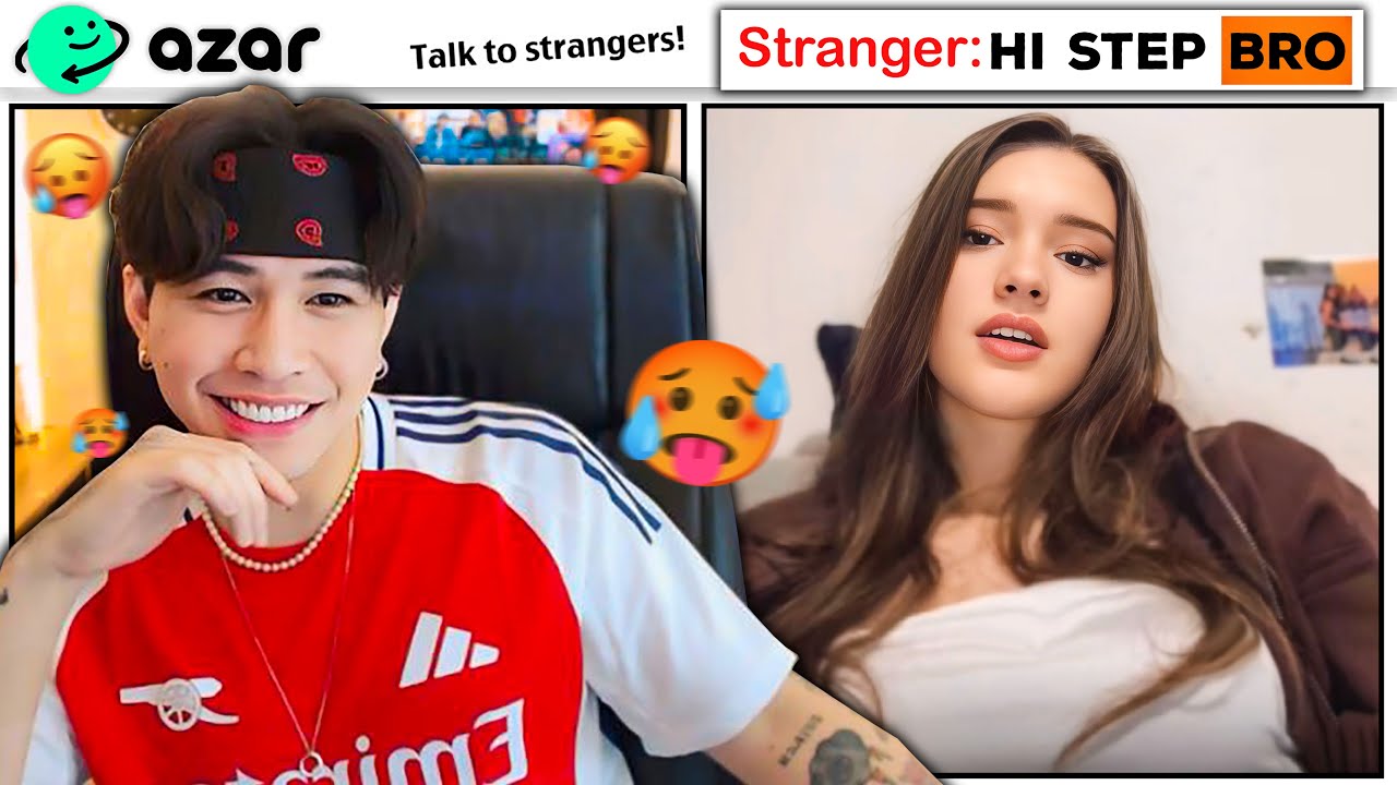 I Think I Downloaded The Perfect DATING APP!!! | CHOLO W*LD MOMENTS | Azar (ometv alternative)