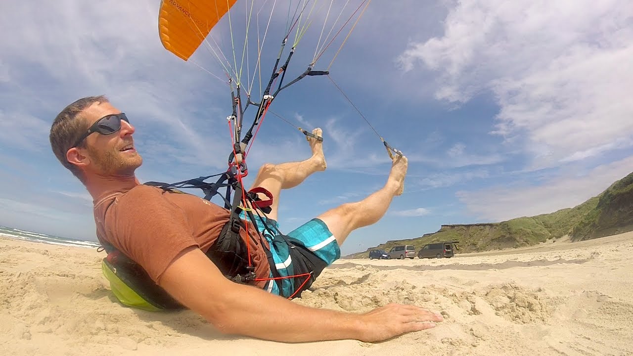 Løkken Paragliding in Denmark