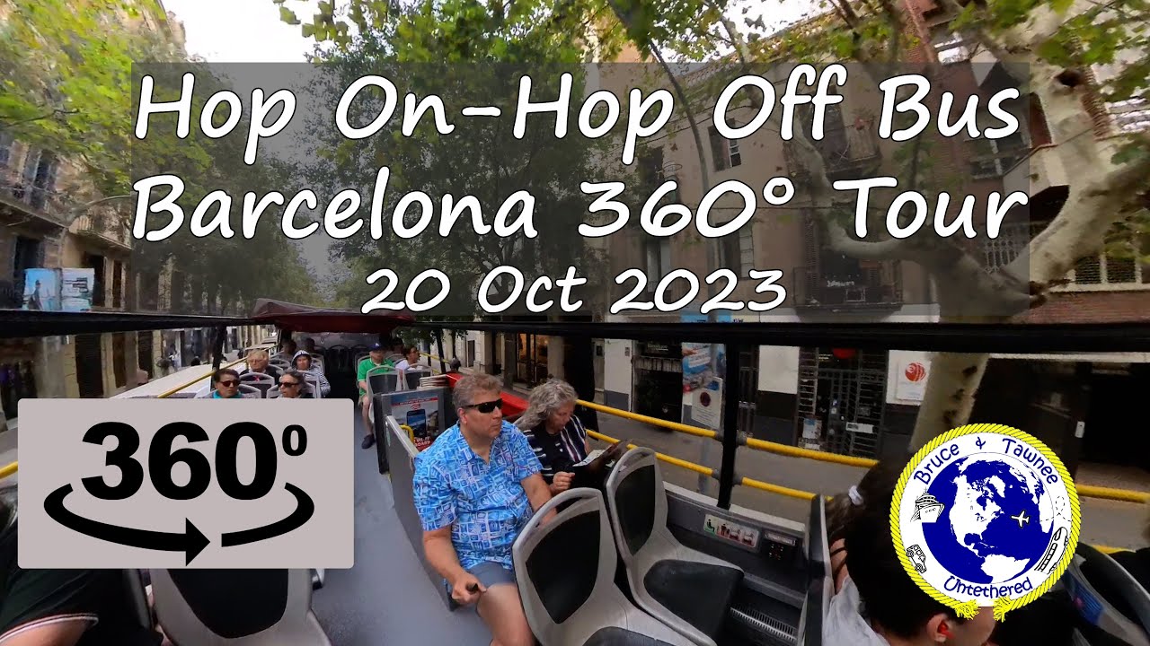 Barcelona 360° Hop on Hop off Bus Tour -