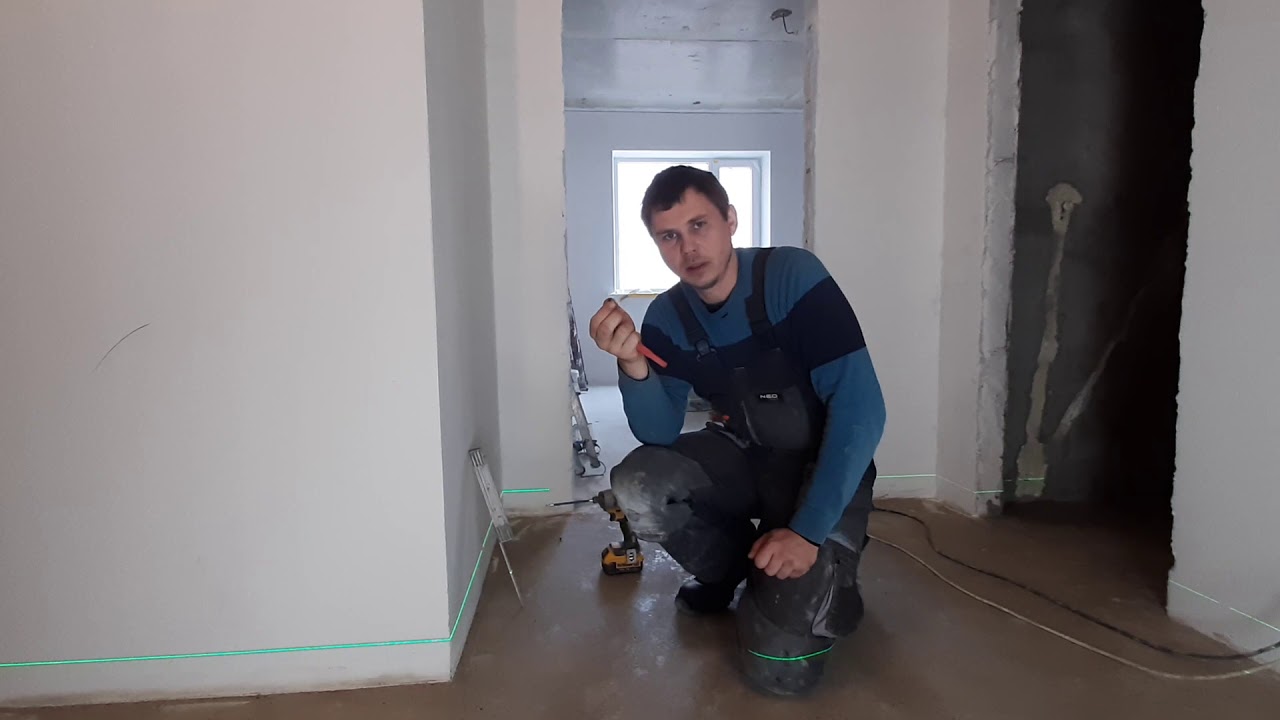 Что такое рэперный маяк . Как выставить рэперные маяки  под наливной пол