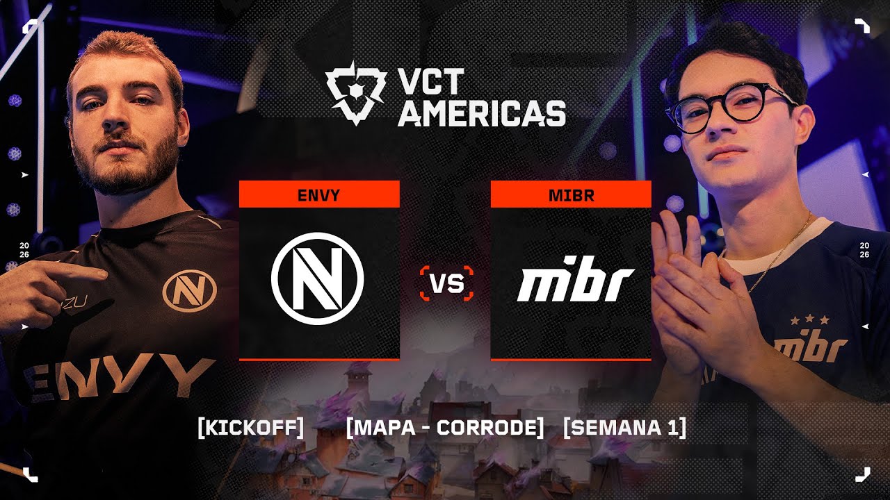 ENVY vs MIBR — VCT Americas Kickoff — Semana 1 Día 3 — Mapa 2