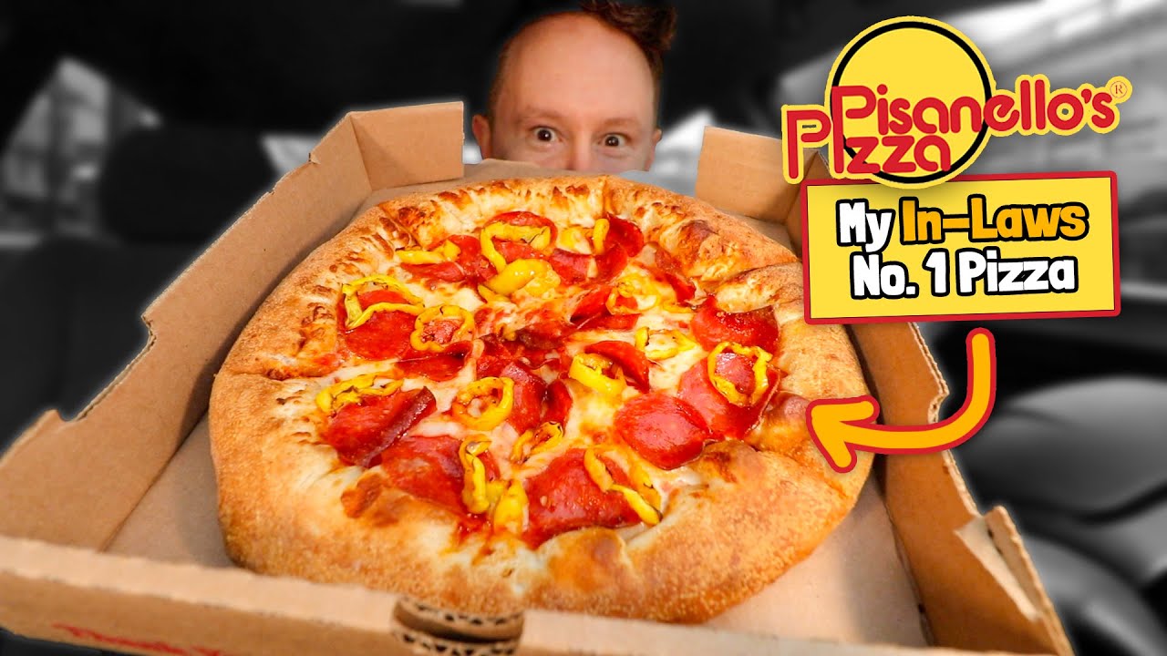 Eating Stuffed Crust Pizza From Pisanello's in Bowling Green, Ohio 🍕🚗