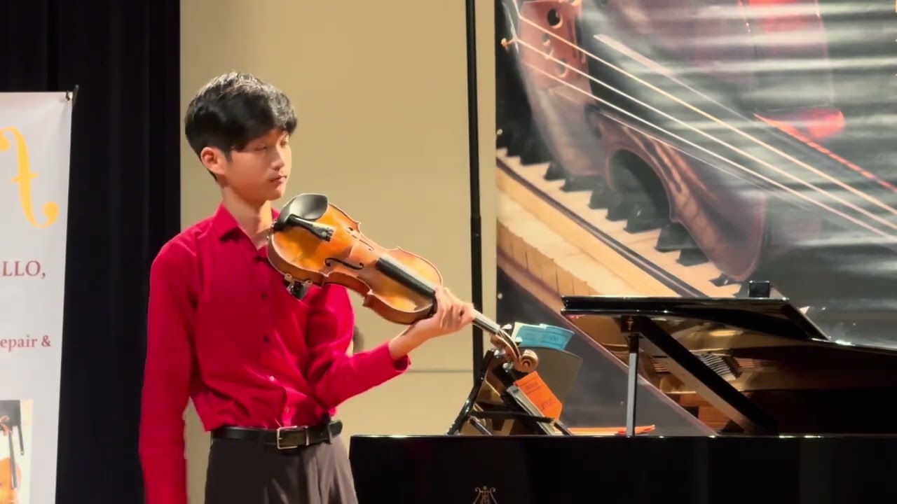 4th SIMC | William Lin | Gold Award | Violin - Cat.D
