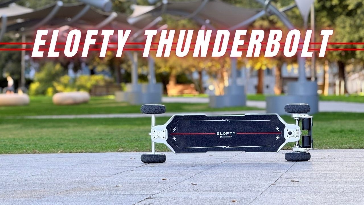 🚀 ELOFTY THUNDERBOLT 2WD ¿El mejor skate eléctrico del 2025? – 9000W de pura adrenalina
