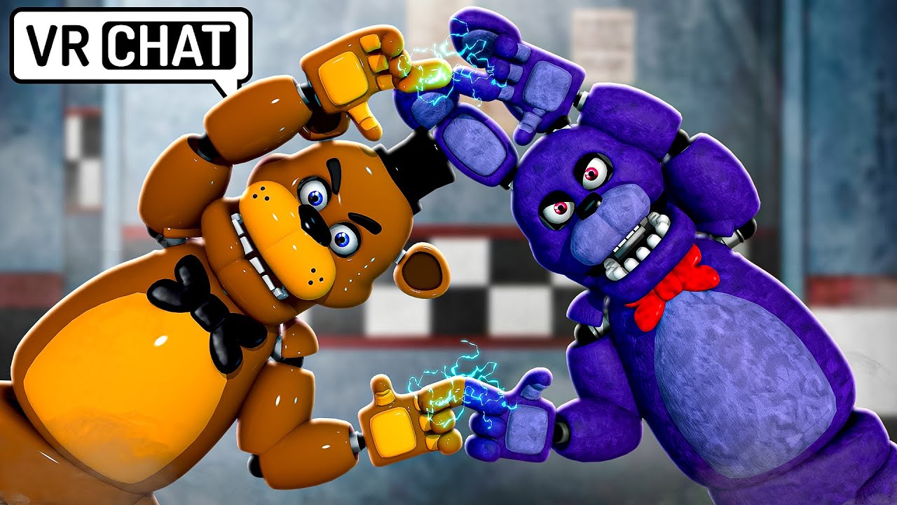 Freddy Fazbear and Bonnie FUSE TOGETHER?! in VRCHAT