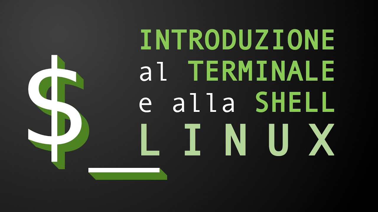 Introduzione al terminale e alla shell Linux