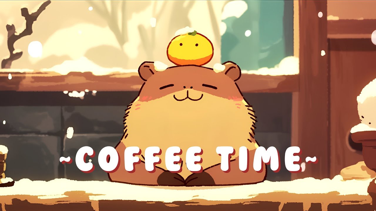 Capybara Lofi Music Station - Study & Chill Music Mix ~ Sweet Dreams ~ 🎵