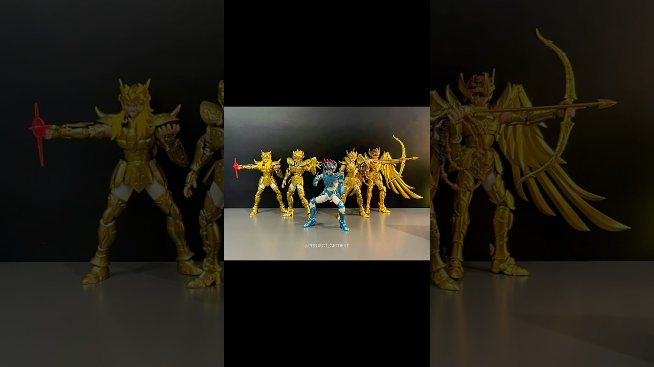 Blokees Champion Class Saint Seiya Figures 