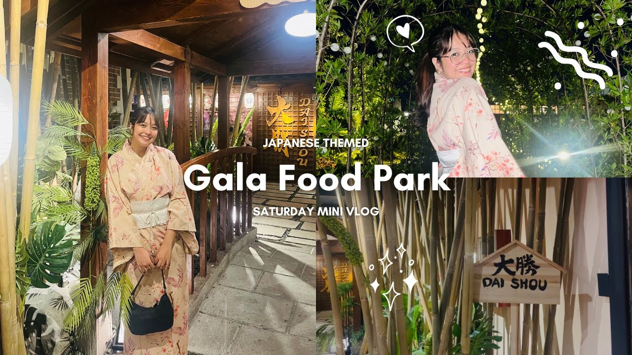 Japanese/Studio Ghibli Themed Park | Gala Food Park, Pasay City