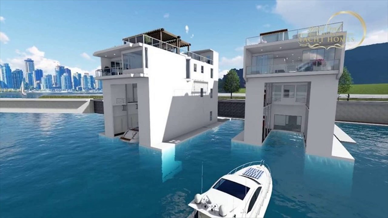 Amazing Futuristic Floating Homes and Houseboats