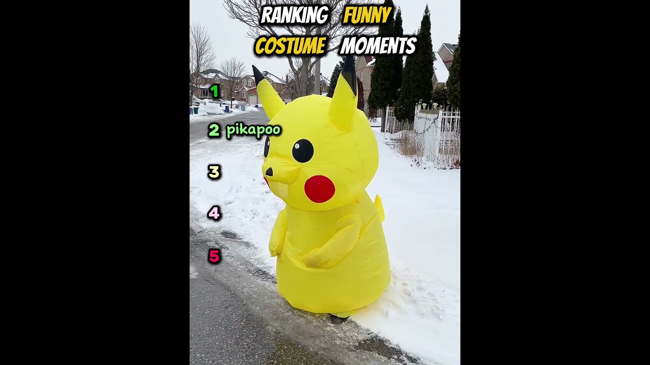 Ranking Funny Costume Moments
