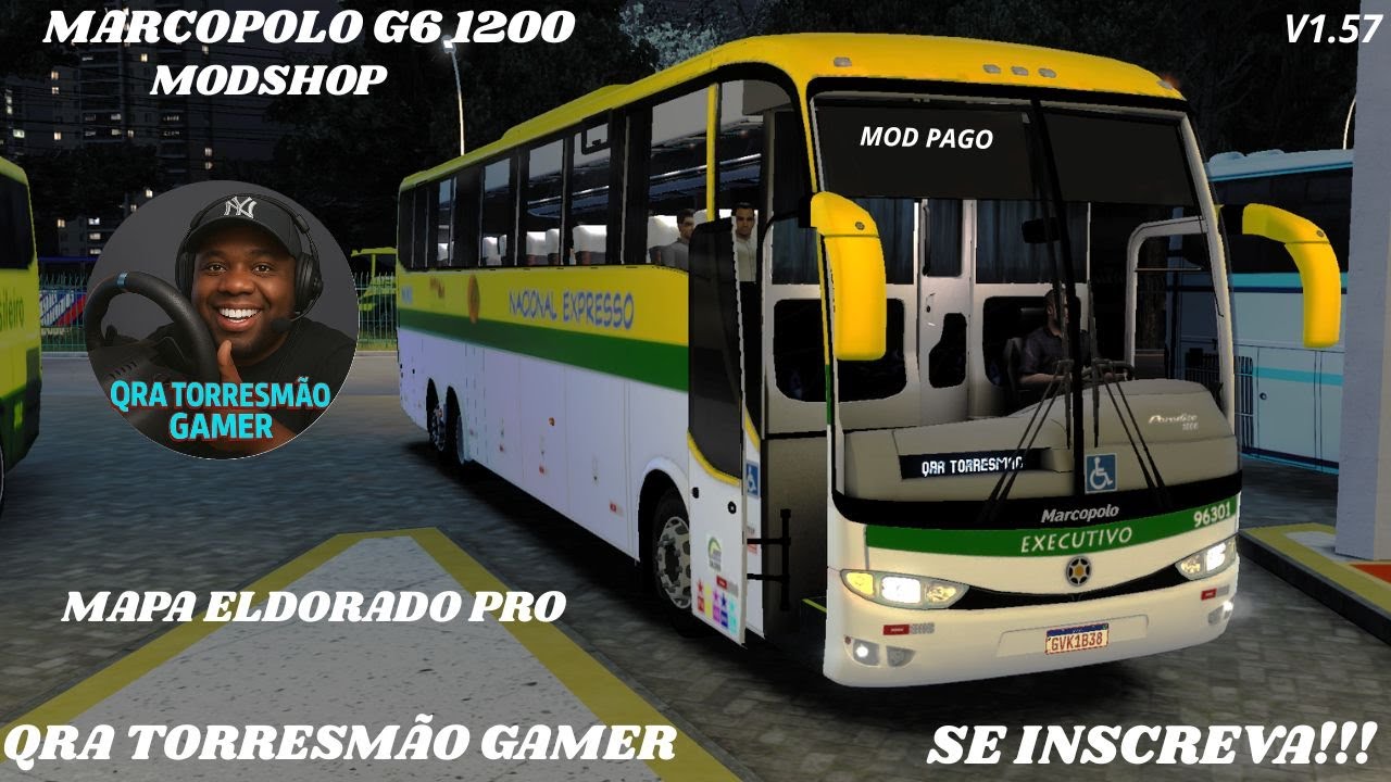 De São José Dos Campos p/ Campinas Ets2 Marcopolo g6 1200 Modshop