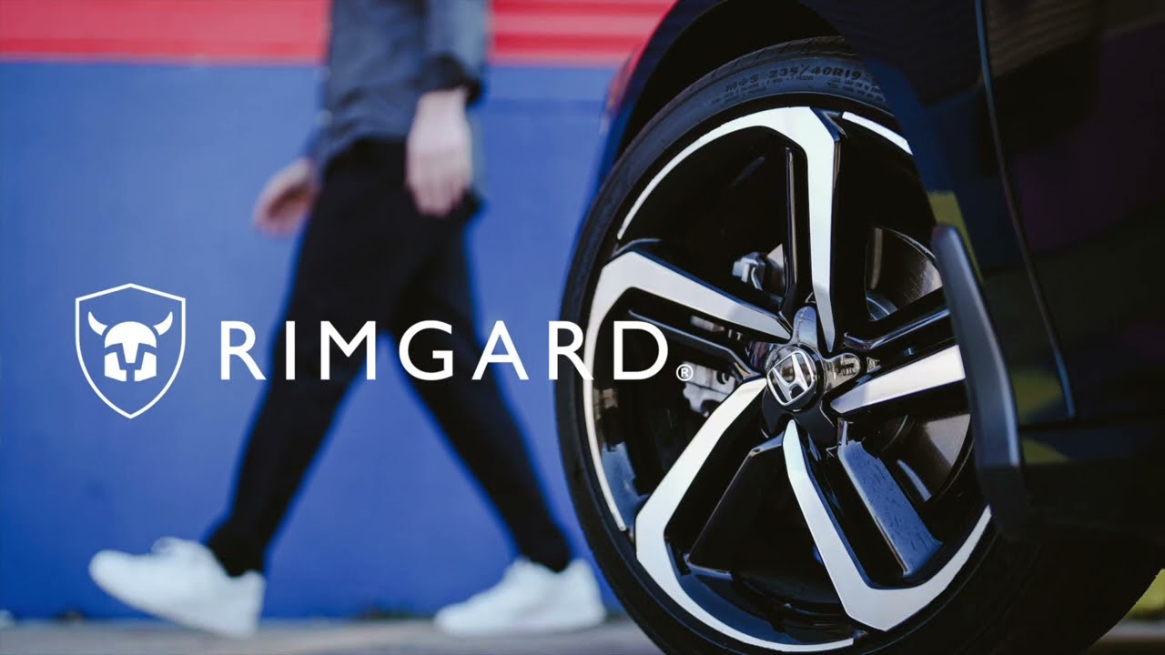 Rimgard installation with wire bar locking ring