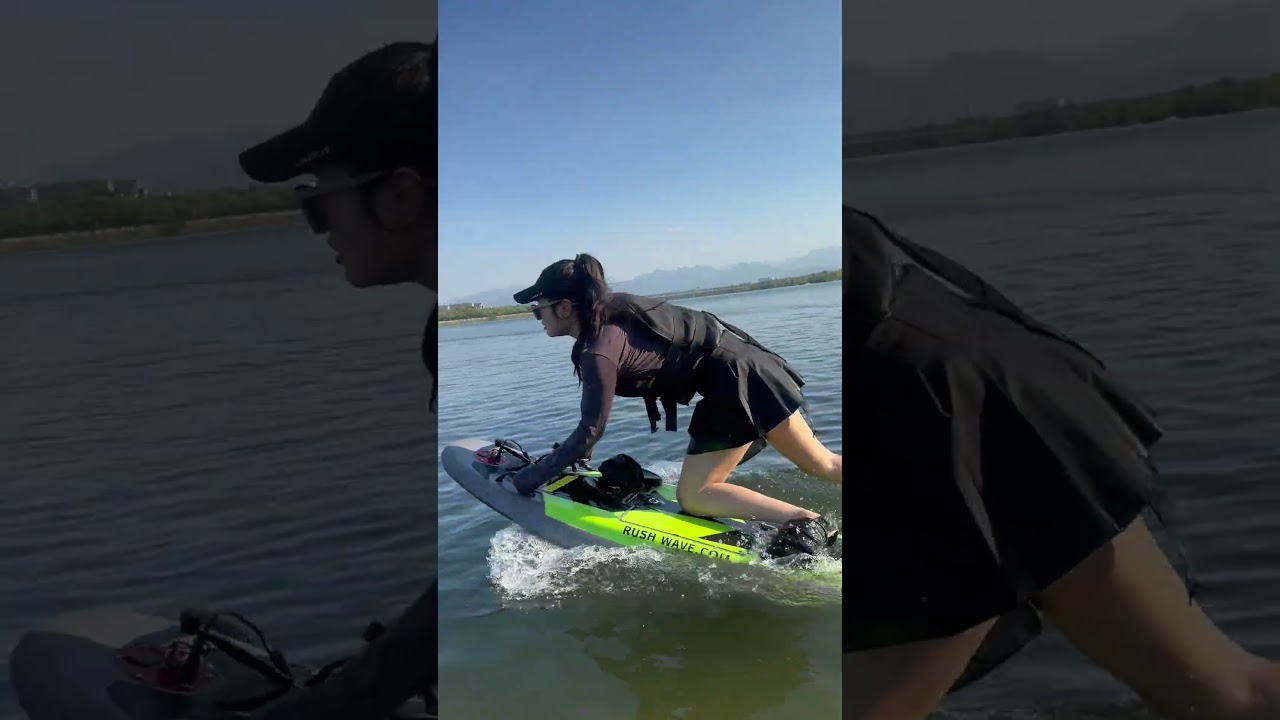 RUSH WAVE, это очень мотивирует! #rushwave #Surfing #surfboard #electricsurfboard