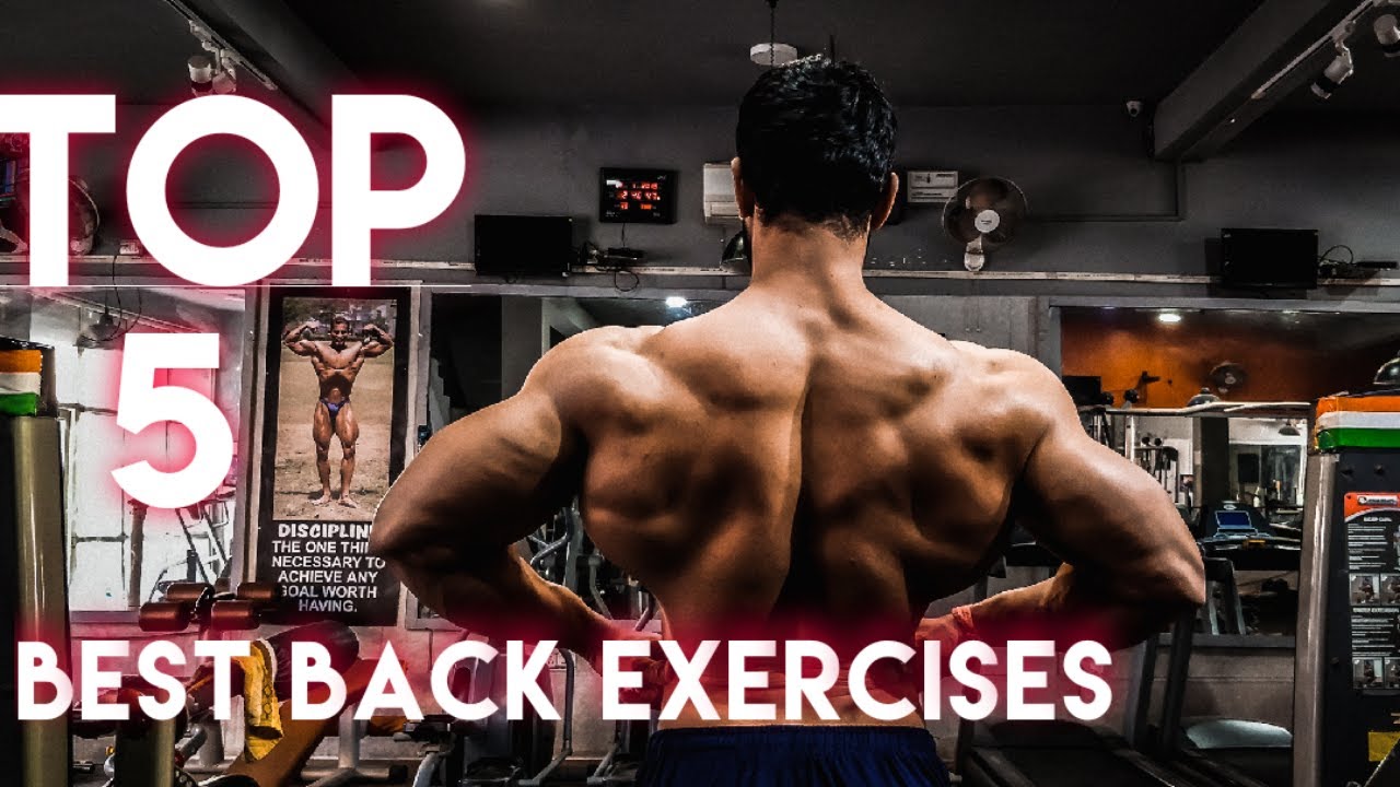 COMPLETE BACK WORKOUT | TOP 5 Best EXERCISES for BIG BACK | Rahul Fitness Official