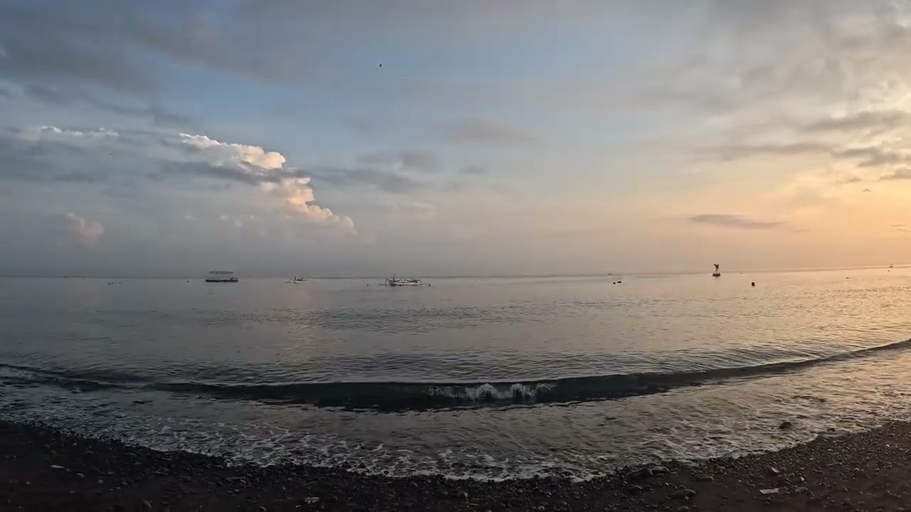 Sunrise in Amed, Bali