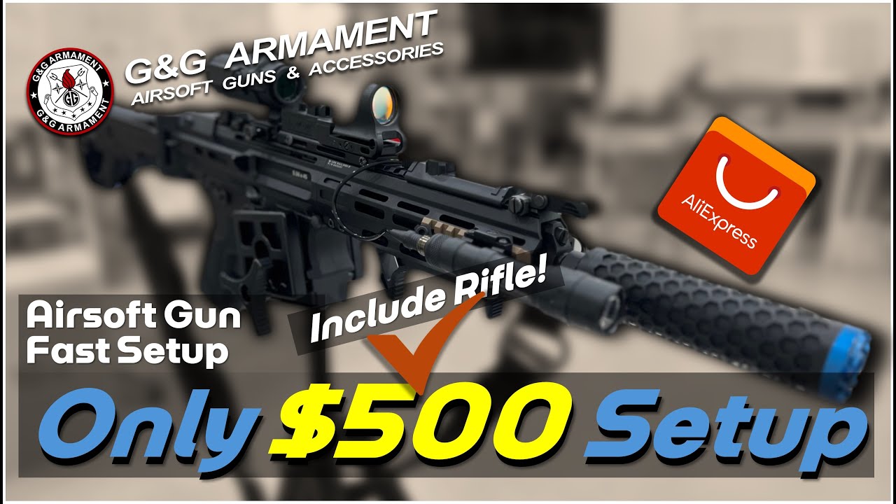 [광고] Modding the G&G MCP 556 with only $500(Include rifle!)