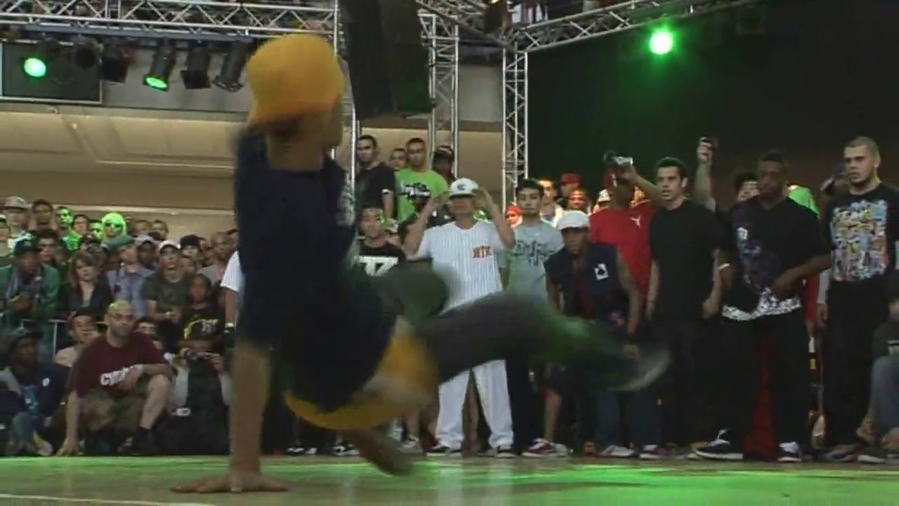 Bboy Katsu One at IBE 2008 From JAPAN